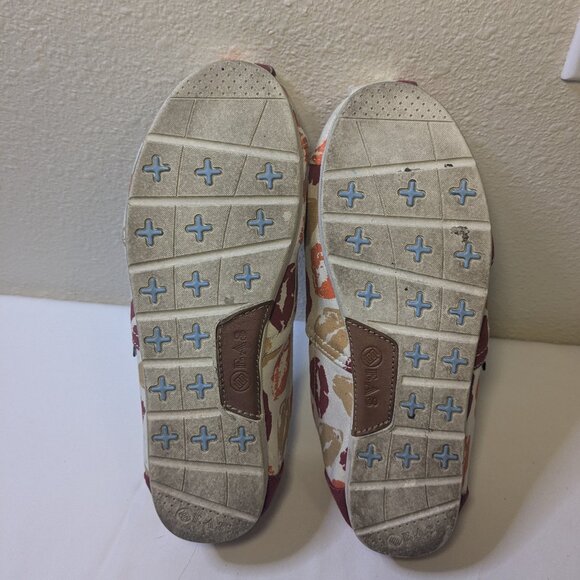 EA3 Cute Gently Loved Canvas Lips Alpargatas Shoes Women's Size 37 (US SIZE 7) - Picture 4 of 7